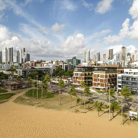 Ba'Ra Hotel João Pessoa Exterior foto Aerial view of the new city of Fortaleza
