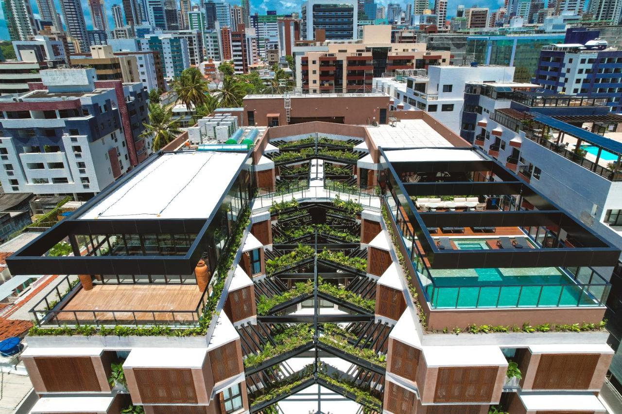Ba'Ra Hotel João Pessoa Exterior foto The complex's rooftop