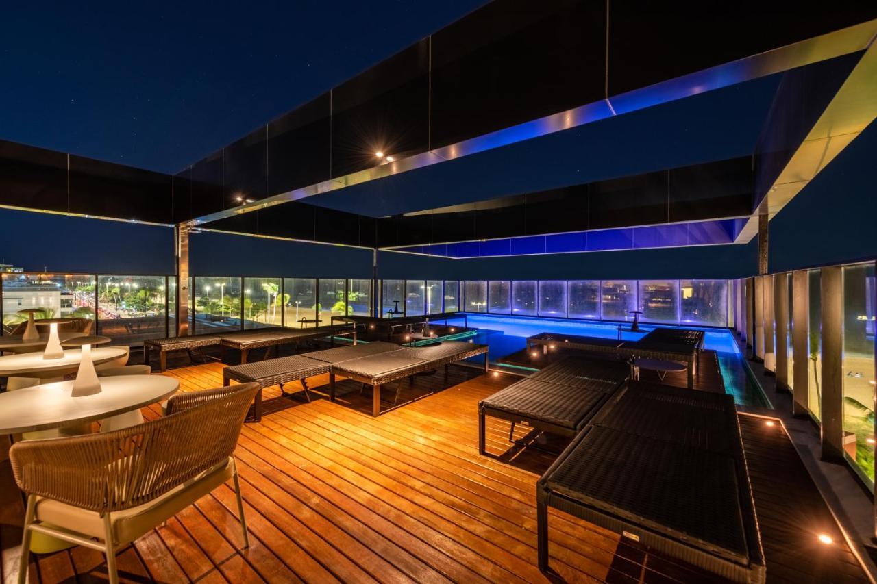 Ba'Ra Hotel João Pessoa Exterior foto Sky bar